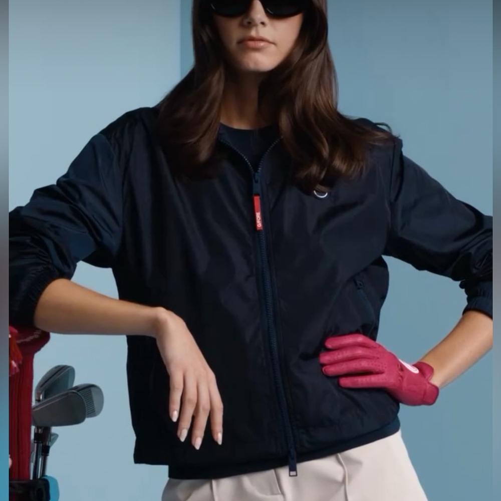 GFORE FINE NYLON HOODED JACKET, NWT